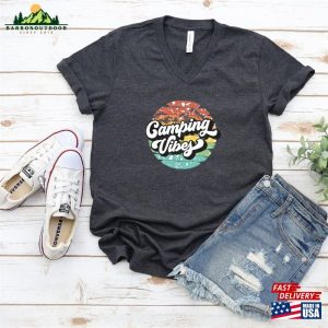 Camping Vibes Shirt Camp Gifts T-Shirt Classic