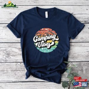 Camping Vibes Shirt Camp Gifts T Shirt Classic 4