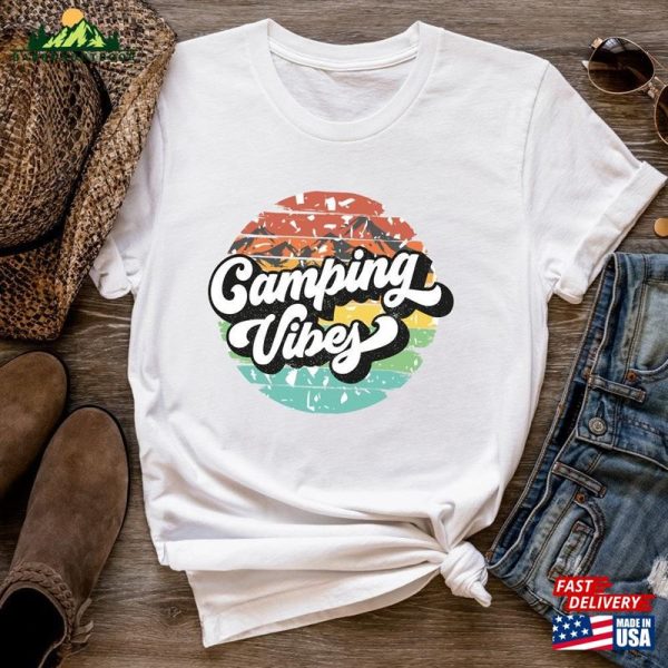 Camping Vibes Shirt T-Shirt Unisex