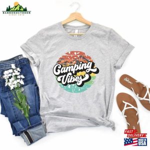 Camping Vibes Shirt T Shirt Unisex 3