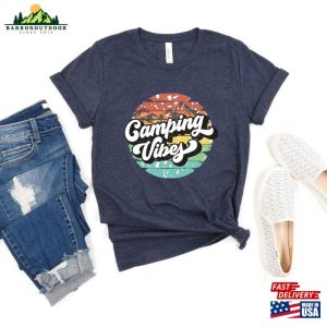 Camping Vibes Shirt T Shirt Unisex 4