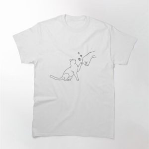 Cat Love Fist Bump Classic T-Shirt Unisex