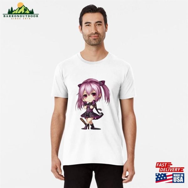 Chibi Drawing Style Character Premium T-Shirt Classic