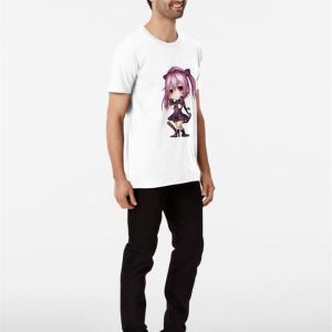 Chibi Drawing Style Character Premium T Shirt Classic 3