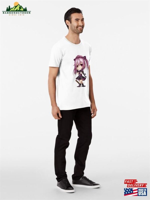 Chibi Drawing Style Character Premium T-Shirt Classic