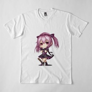 Chibi Drawing Style Character Premium T Shirt Classic 4