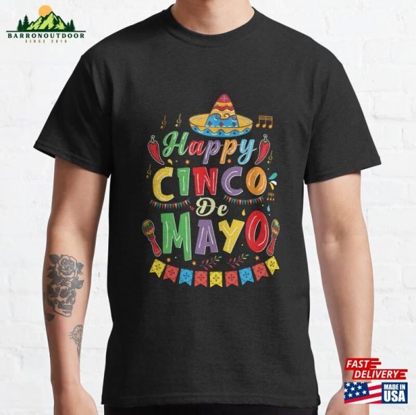 Cinco De Mayo Fiesta Surprise Camisa 5 Viva Mexico Classic T-Shirt Hoodie