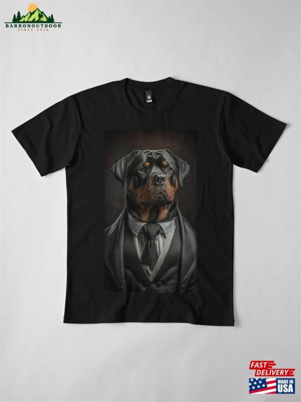 Classy Rottweiler Premium T-Shirt Unisex Sweatshirt