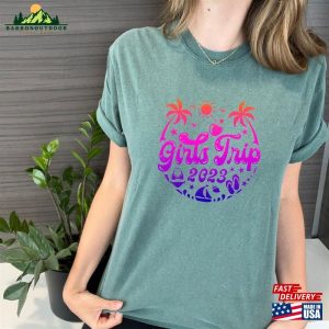 Comfort Colors(r) Girls Trip 2023 Shirt Shirts Road Unisex Hoodie 3