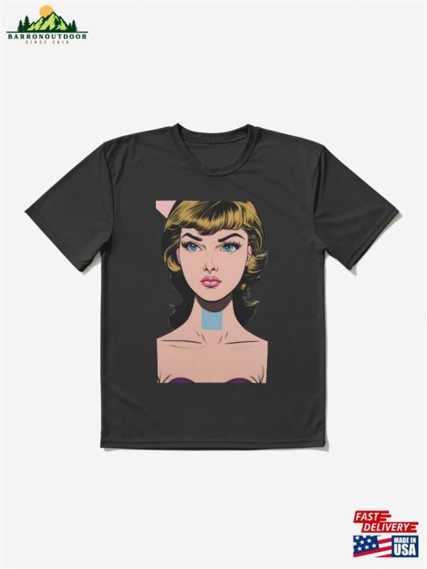 Comic Girl Rachelle Active T-Shirt Sweatshirt