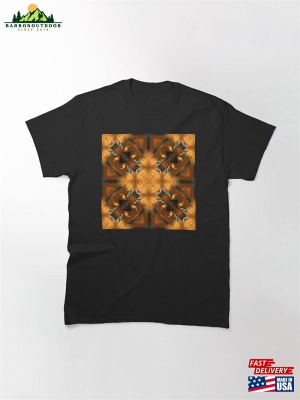 Copper Cross With Aquamarine Flecks Classic T-Shirt Unisex