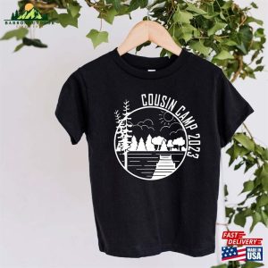 Cousin Camp 2023 Shirt Family Vacation Tees Camping Gift Sweatshirt Hoodie 4