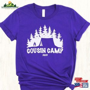 Cousin Camp 2023 Shirts For Group Camping Crew Family Sweatshirt T-Shirt