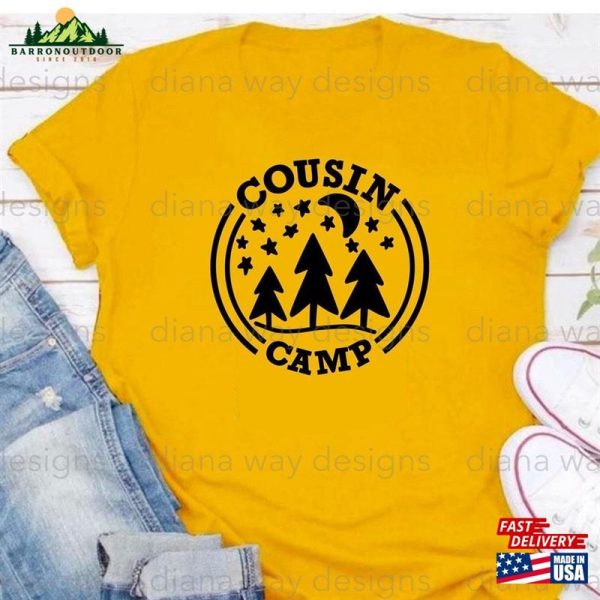 Cousin Camp Spending Time With Cousinsis The Ultimate Svg Classic Unisex