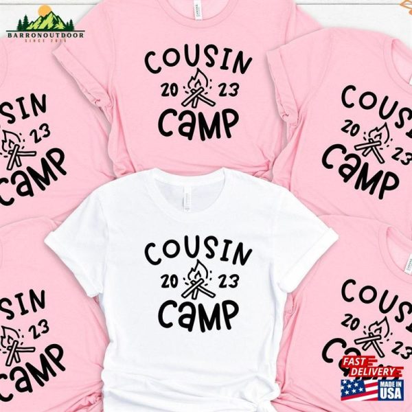 Cousin Camp T-Shirt Vacation Shirt Adventure Hoodie Classic