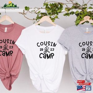 Cousin Camp T-Shirt Vacation Shirt Adventure Hoodie Classic