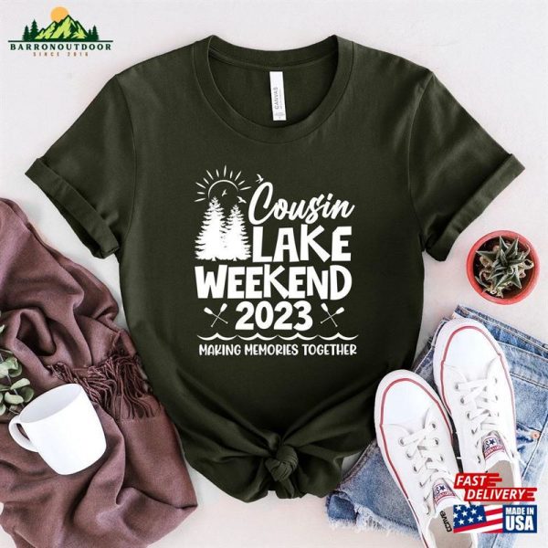 Cousin Weekend 2023 Shirt Summer Trip Tee Lake Life T-Shirt Hoodie Unisex