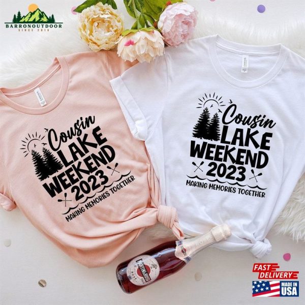 Cousin Weekend 2023 Shirt Summer Trip Tee Lake Life T-Shirt Hoodie Unisex