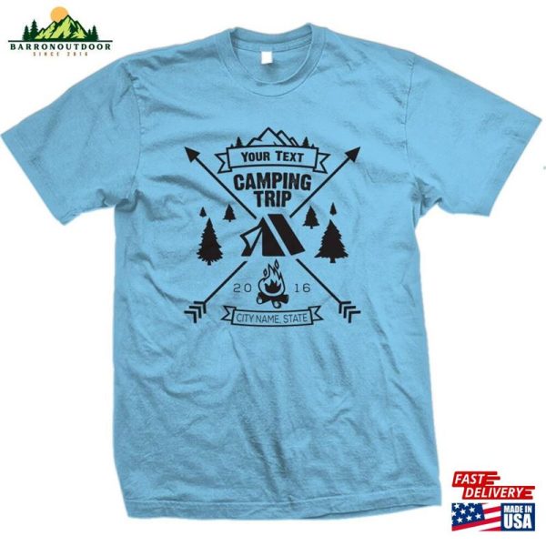 Custom 2023 Camping Trip Shirt Classic Sweatshirt