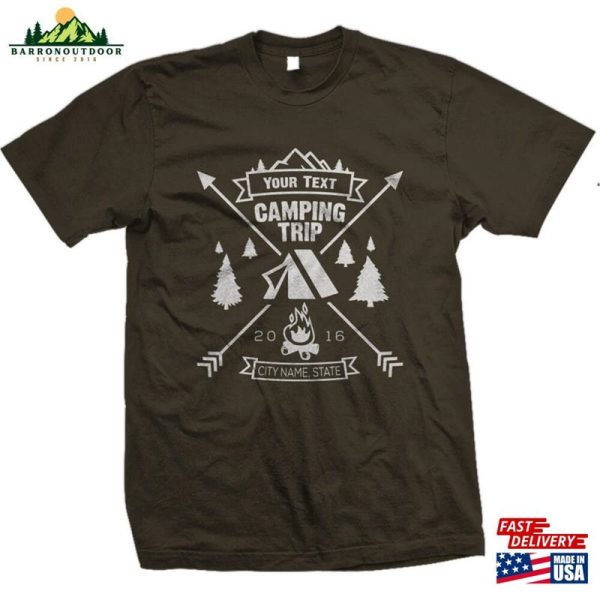 Custom 2023 Camping Trip Shirt Classic Sweatshirt