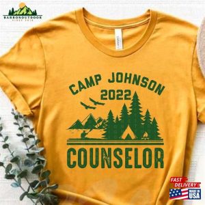 Custom Camp Counselor Shirt Personalized Camping Shirts For Family Friends Hoodie Classic