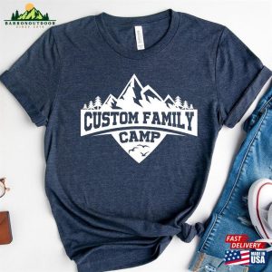 Custom Camp Shirt Family Name Lastname Tee Hoodie Sweatshirt