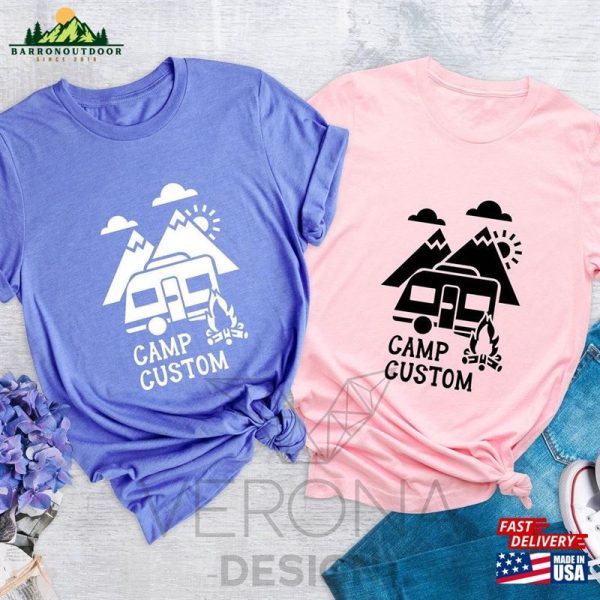 Custom Camp Shirt Gifts T-Shirt Sweatshirt Classic