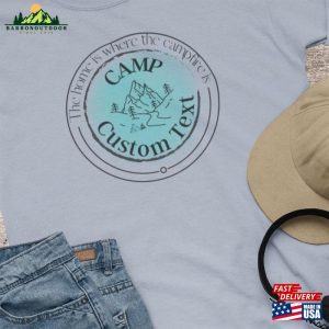 Custom Camp Shirt T Shirt Camping Classic 3