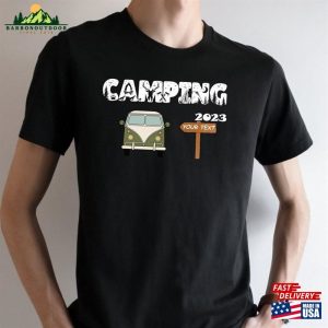 Custom Camping 2023 Shirt Squad Family Shirts Hoodie Sweatshirt