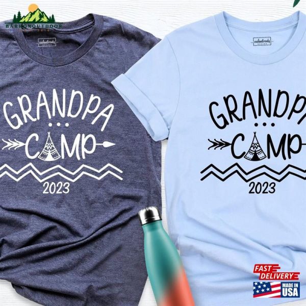 Custom Camping Shirt Crew Grandma Camp T-Shirt Unisex