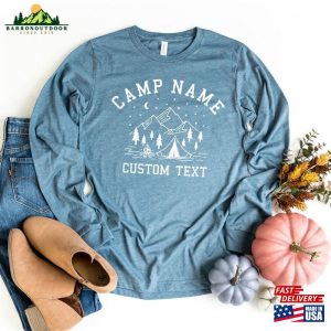 Custom Camping Squad Long Sleeve Shirt Classic T Shirt 3