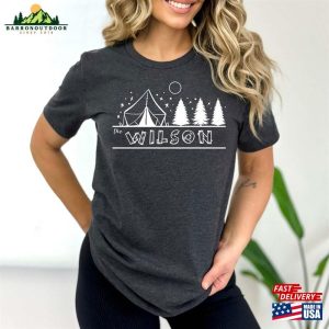 Custom Camping Trip Shirt Camp Gifts Crew Unisex T-Shirt