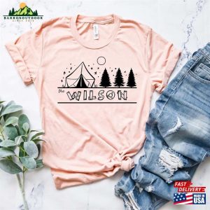 Custom Camping Trip Shirt Camp Gifts Crew Unisex T Shirt 3