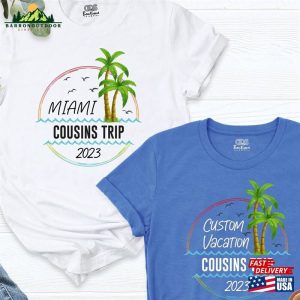 Custom Cousin Trip 2023 Shirt Crew Squad Classic T-Shirt