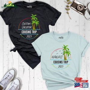 Custom Cousin Trip 2023 Shirt Crew Squad Classic Unisex