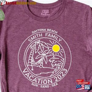 Custom Family Camping Trip Shirt Vacation 2023 Sweatshirt T-Shirt