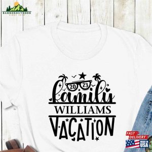 Custom Family Matching Shirt Vacation 2023 Summer Vibes Sweatshirt Classic