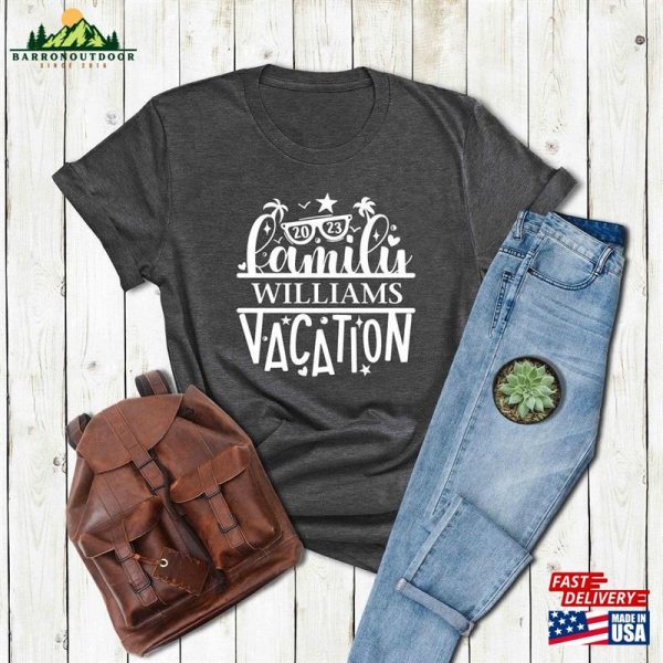 Custom Family Matching Shirt Vacation 2023 Summer Vibes Sweatshirt Classic