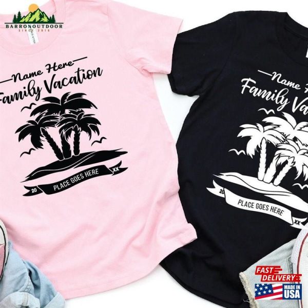 Custom Family Name Vacation Shirt Matching Shirts Hoodie Classic