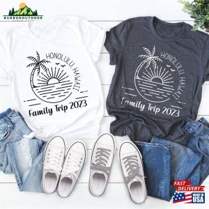 Custom Family Vacation T Shirts Beach Matching T Shirt Men Kids Women Hoodie Classic 3