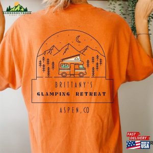 Custom Glamping Shirt Road Trip Camping Bachelorette Shirts Cabin Girls Trendy Oversized Br117cvcc Hoodie Sweatshirt 3