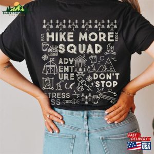 Custom Hiking Squad 2023 Shirt Classic Unisex 4