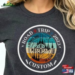 Custom Roadtrip Shirt Friends Road Trip Personalized Vacay Mode Classic Sweatshirt