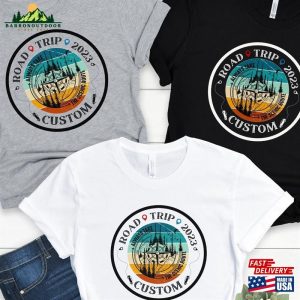 Custom Roadtrip Shirt Friends Road Trip Personalized Vacay Mode Classic Sweatshirt 4