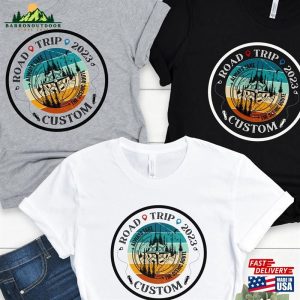 Custom Roadtrip Shirt Friends Road Trip Personalized Vacay Mode Classic T-Shirt