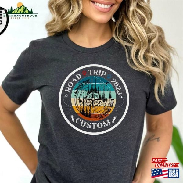 Custom Roadtrip Shirt Friends Road Trip Personalized Vacay Mode T-Shirt Sweatshirt