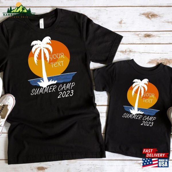 Custom Summer Camp 2023 Shirt Camping Squad Family Shirts Hoodie Classic