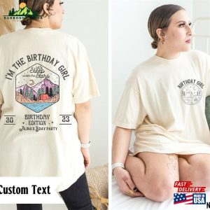 Custom Text Camping Matching Group Shirt Forest Outdoorsy Bachelorette Weekend Tees Boho Arizona Girls Trip T Shirt Sweatshirt 4