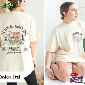 Custom Text Camping Matching Group Shirt Mountain Brides Last Trail Bachelorette Party Sweatshirt Classic 4