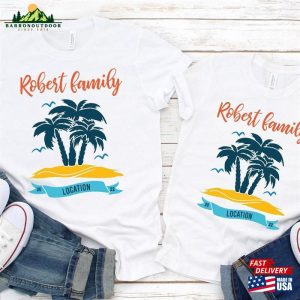 Custom Vacation Shirt Family Matching 2023 Beach T Shirt Classic 3